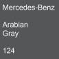 Preview: Mercedes-Benz, Arabian Gray, 124.